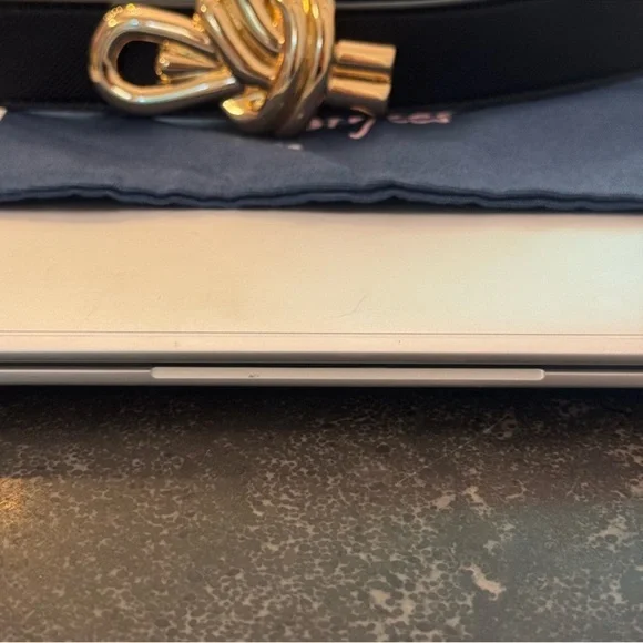 MB Styles Signature Black and Gold Knot Belt - Picture 5 of 7